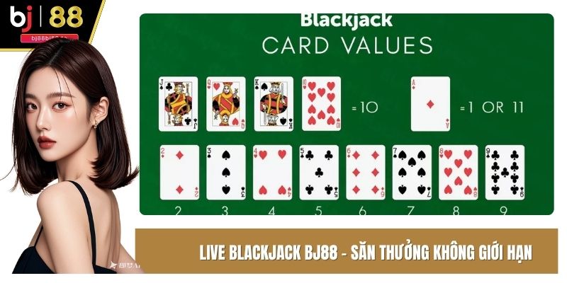 Live blackjack BJ88